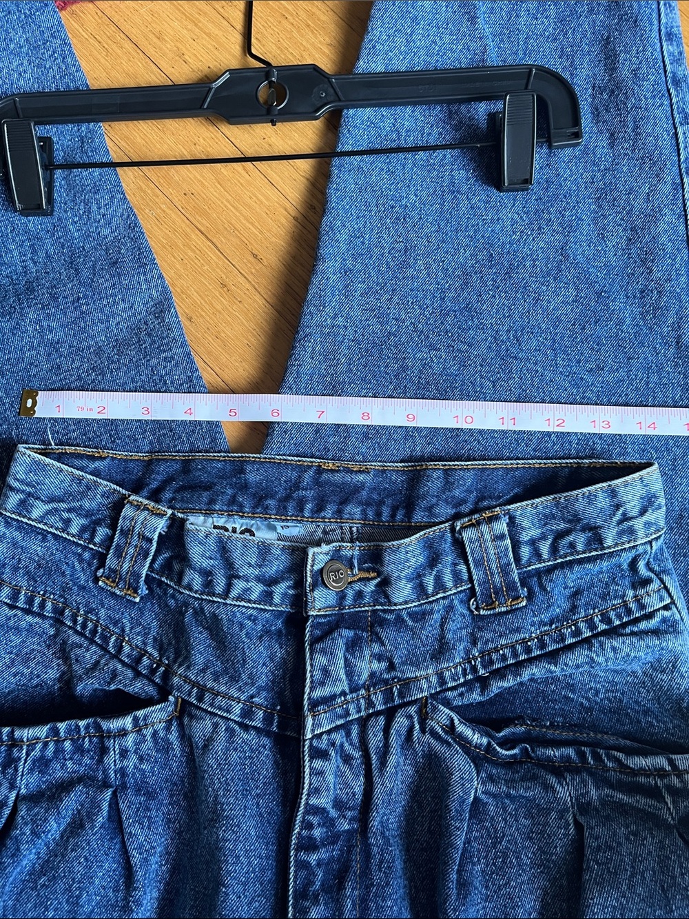 Vintage Rio 90s Balloon Jeans sz 13 - Picture 6 of 6